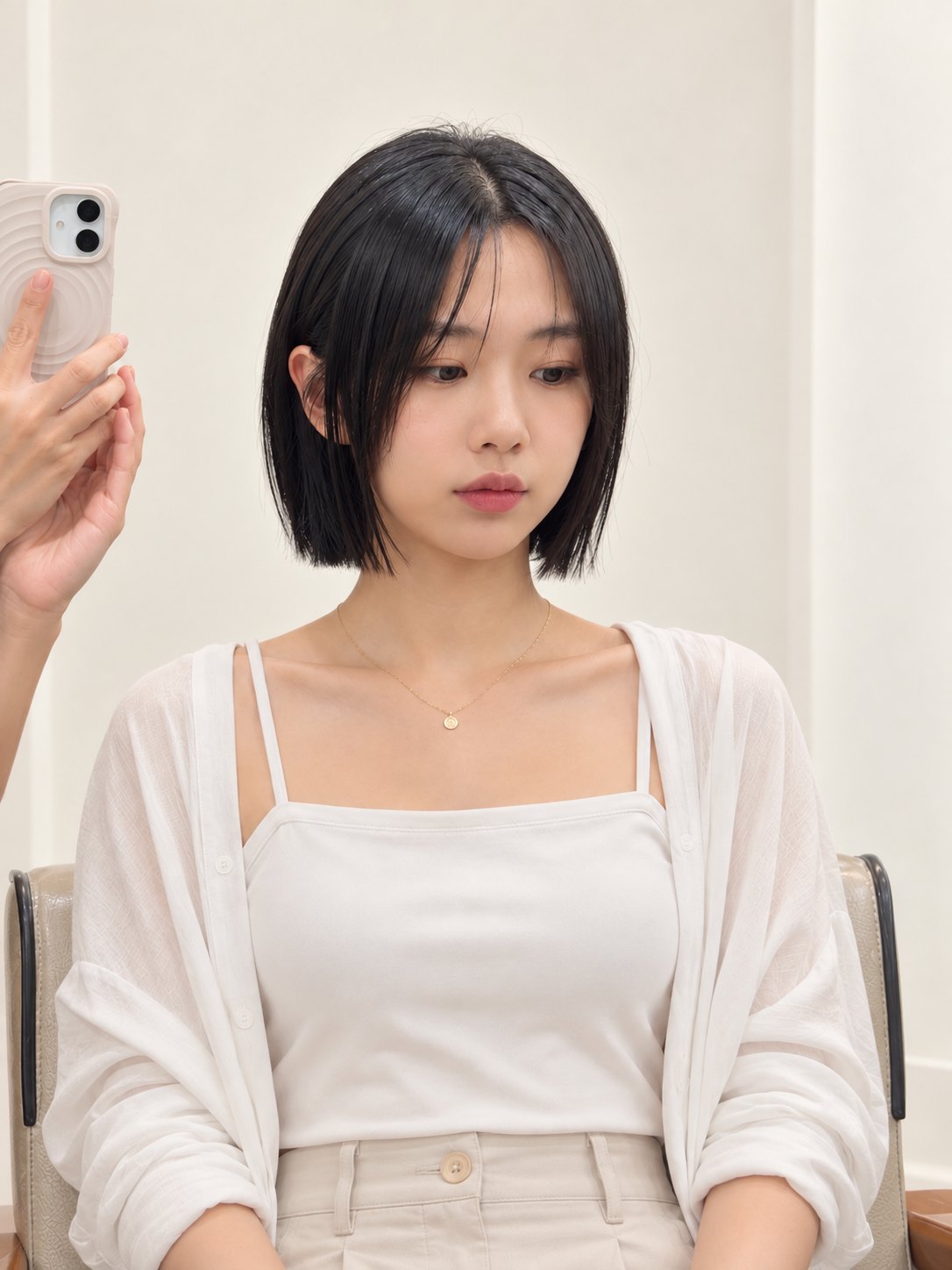 切齊線條的短髮|釜山田浦・西面 Beijin hair 韓系一刀切短髮
